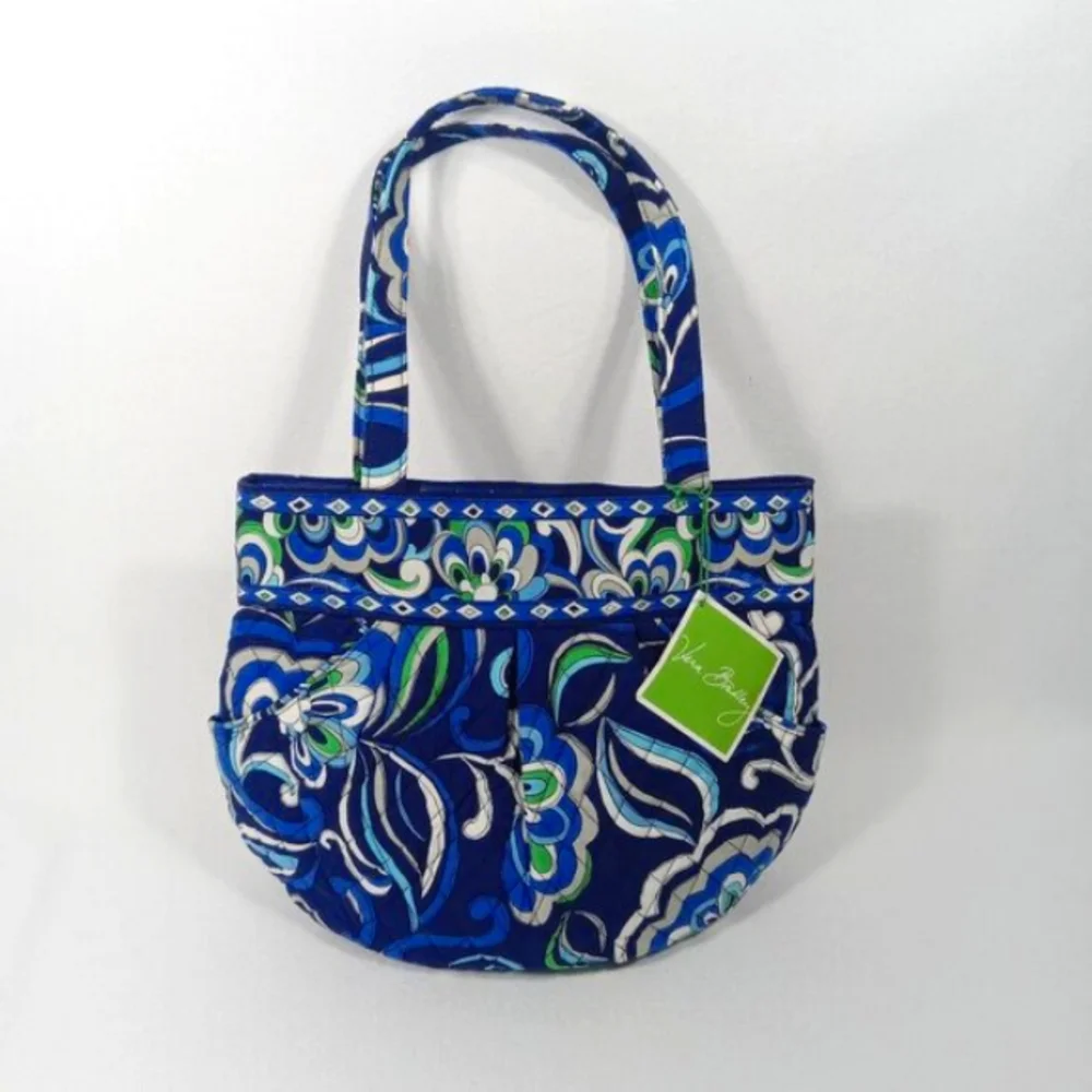 VERA BRADLEY  Mediterranean Blue Medium Shoulderbag *NWT